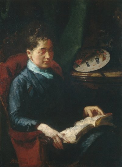 Mujer Leyendo de Susan Macdowell Eakins